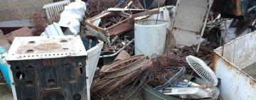 В Болградском районе ликвидирован нелегальный пункт приема металлолома