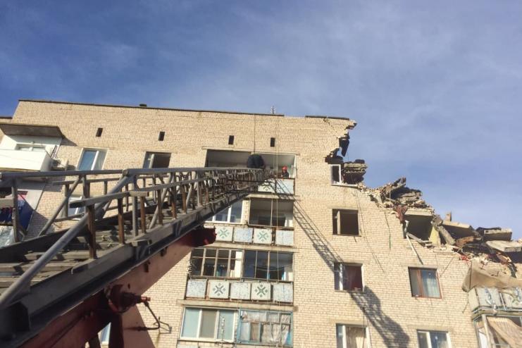Миколаївська область:  у п`ятиповерховому будинку стався вибух