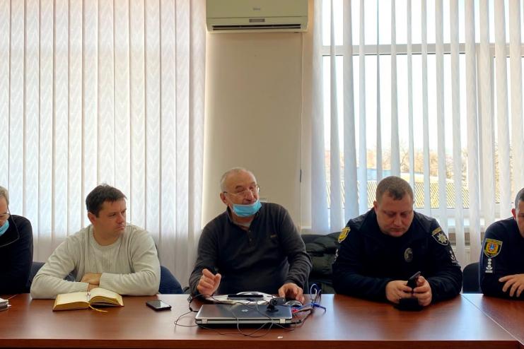 Глава полиции Болградского района проинформировал общественность о работе полиции  