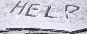 В ожидании снега: из-за погоды водителям сообщили  номер "горячей линии"