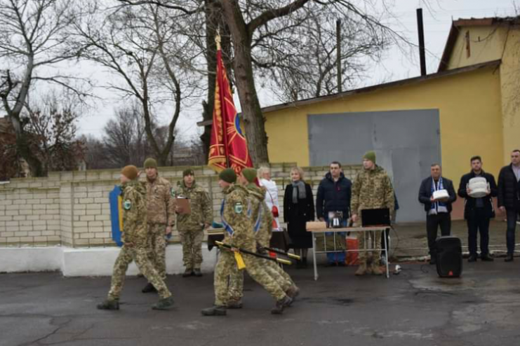 У Сараті вітали військовослужбовців з 30-ю річницею Збройних Сил України 