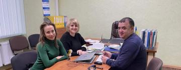 Директор Арцизького центру зайнятості Парасковія Кутирьова провела виїзну робочу зустріч з Анатолієм Серек-Басаном