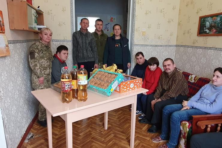 ПРИКОРДОННИКИ ІЗМАЇЛЬСКОГО ЗАГОНУ В МІСТІ РЕНІ ВІДВІДАЛИ ЮНАКІВ З ФУНКЦІОНАЛЬНИМИ ОБМЕЖЕННЯМИ