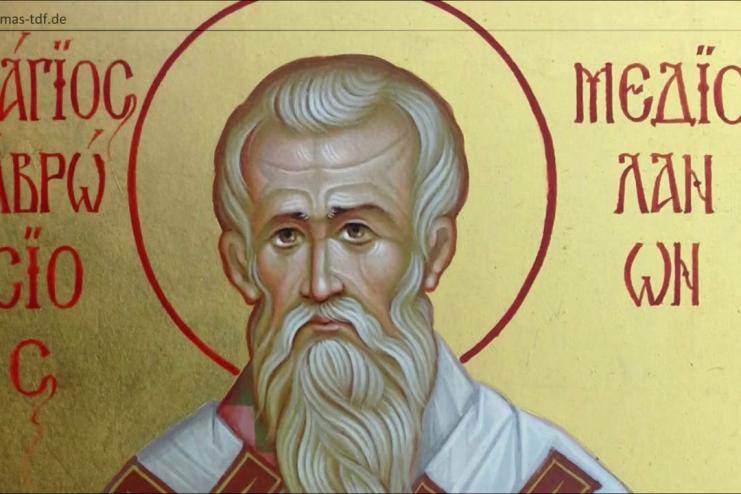 20 декабря. Память святителя Амвросия Медиоланского