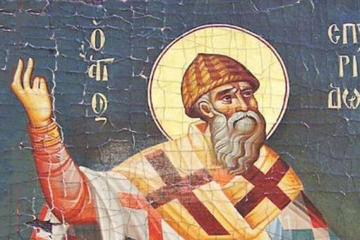 25 декабря. Память святителя Спиридона Тримифунтского 