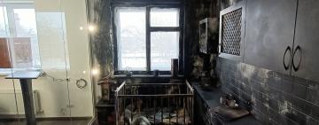 В Одесі дітям показуватимуть наслідки пожежі на прикладі "згорілої" кімнати