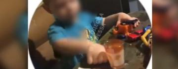 В Одессе мать поила сына водкой и снимала это на видео (видео)