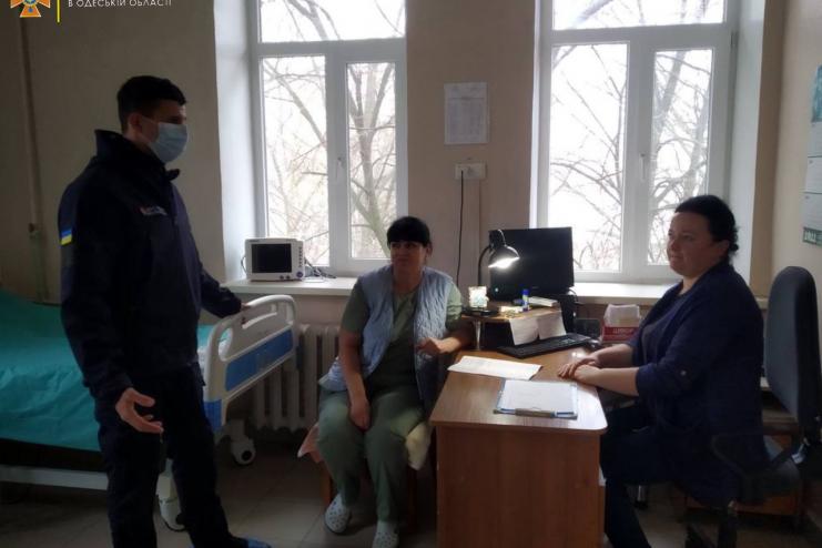 На Одещині рятувальники здійснюють огляди закладів охорони здоров’я