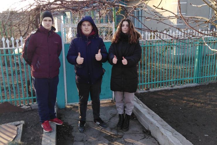 Учні Надеждівського ліцею знову взяли участь у челенджі "10 добрих справ до Різдва"