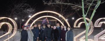 Сказочный новогодний парк в Надречном! 