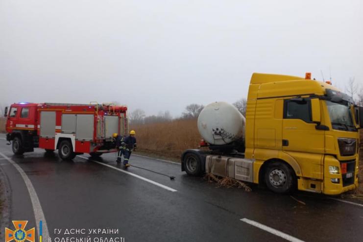 Рятувальники Одещини здійснили 4 виїзди для надання допомоги водіям на автошляхах області