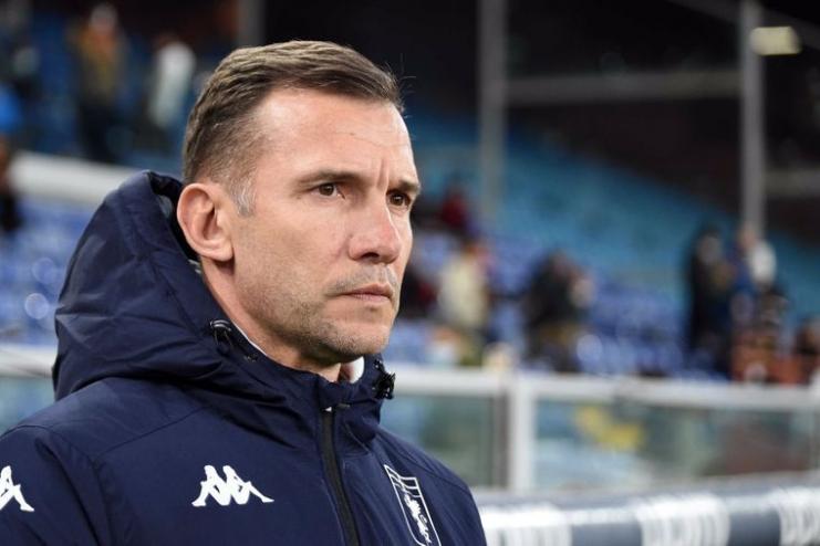 Андрея Шевченко уволили с должности главного тренера итальянского «Дженоа»