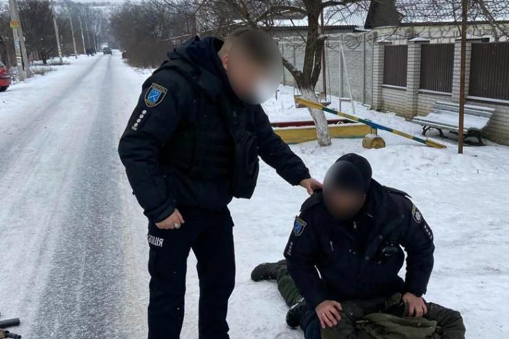Видео задержания нацгвардейца из Измаила Артема Рябчука, устроившего трагедию в Днепре