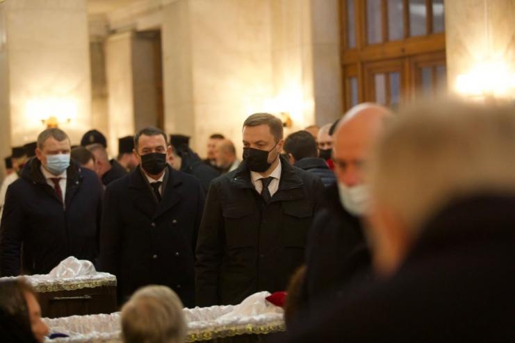 У Дніпрі відбулась панахида за п'ятьма загиблими військовослужбовцями Нацгвардії України