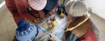 Кружок "Юный художник" в маленьком селе