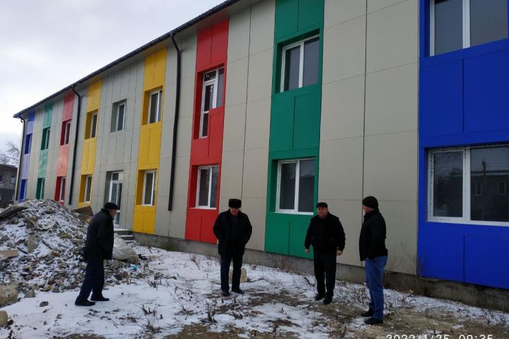 В Березино продолжается строительство детского садика