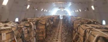 В Украину прибыл самолет с боеприпасами из Дании (видео)