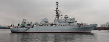  За 20 миль від берегів Одеси зафіксували розвідувальний корабель РФ