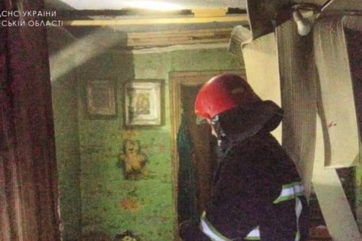 В Балті чоловік мало не загинув через недопалок