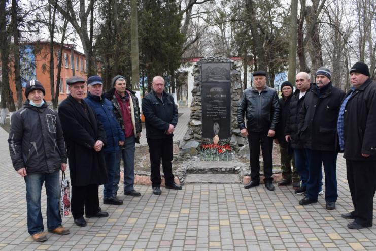 В Арцизі ветерани-афганці Павлівської громади вшанували пам'ять воїнів-інтернаціоналістів 
