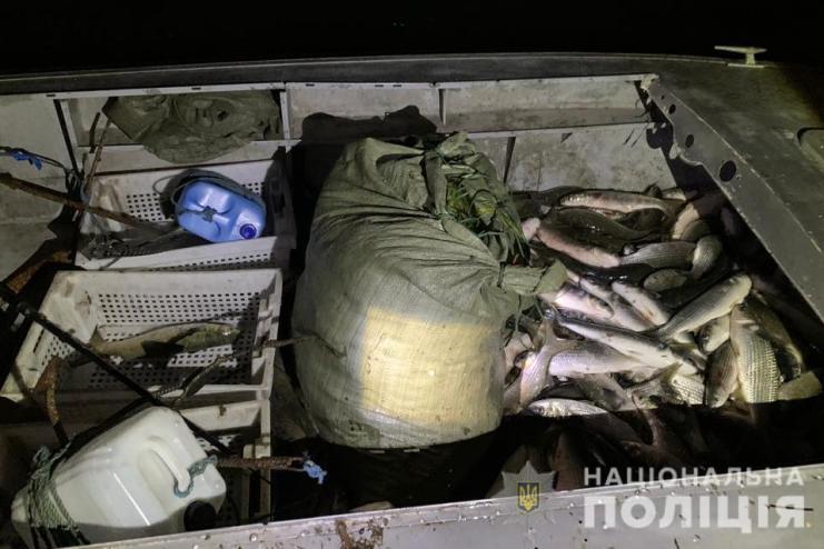 В Одесской области браконьер попался с двухсоткилограммовым уловом