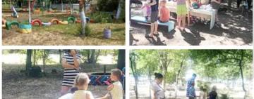 У селі Мирнопілля Теплицької громади з'явилися ігрові майданчики 