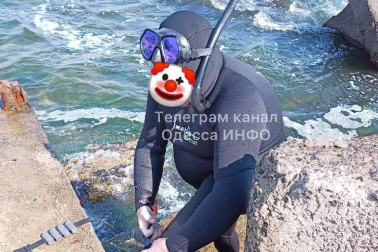 На Одещині затримали водолаза й запропонували "незабутній маршрут"