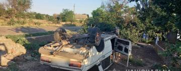 На Одещині п’яний чоловік сів за кермо чужого автомобіля і скоїв ДТП