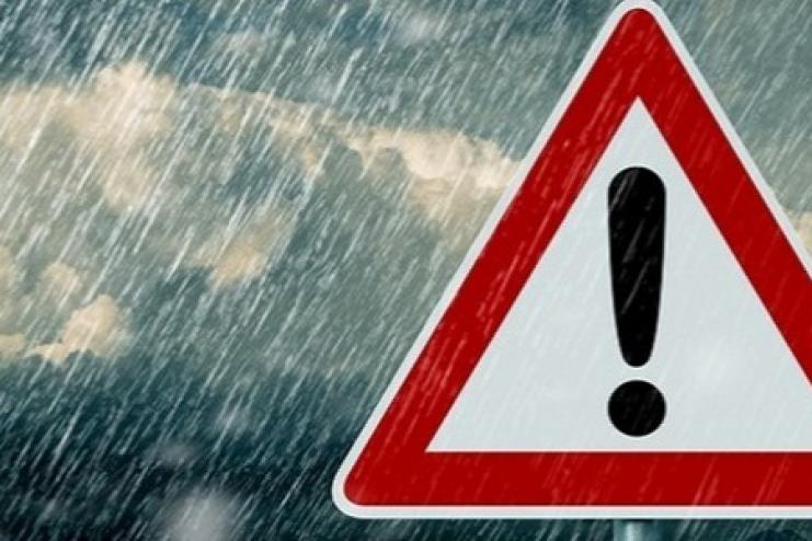 ‼️ Штормове попередження: по Одесі та області очікується гроза