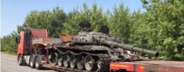 Українська виставка знищеної російської техніки у Варшаві