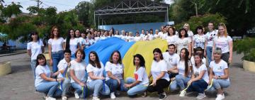 В АРЦИЗІ ВІДБУВСЯ ФЛЕШМОБ ДО ДНЯ КОНСТИТУЦІЇ УКРАЇНИ