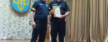 Чествование работников полиции в Тарутино