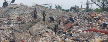 Рятувальники завершили розбір завалів багатоповерхівки у Часовому Яру