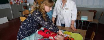 Лікарі Охматдиту зробили 18 виїзних консультацій на деокуповані території 