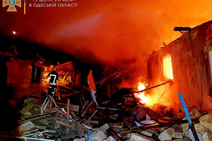 Удар російських військ по мирних будинках в Одеській області - чергова спроба зламати українське суспільство