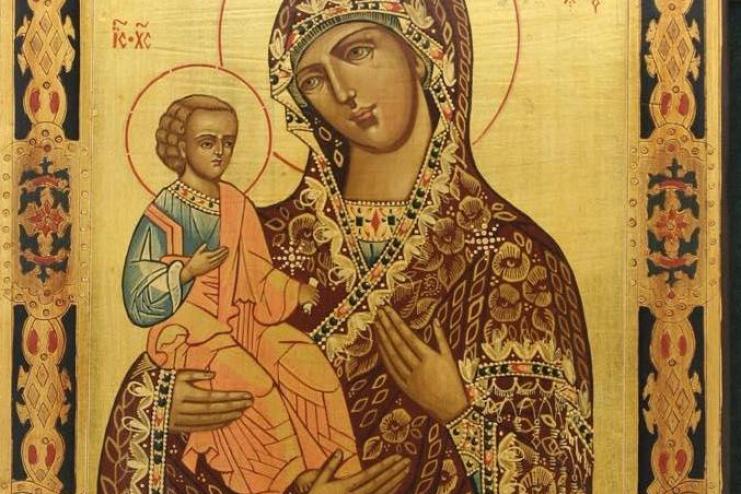 25 июля. Иконы Пресвятой Богородицы "Троеручица"