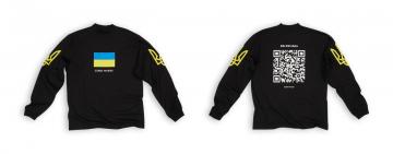 Колаборація UNITED24 та Balenciaga: бренд створив світшот на підтримку України