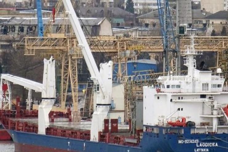 Прокуратура Лівану затримала на 72 години судно Laodicea, яке завантажувалося у Криму