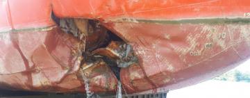 УДП відремонтує судно Держгеографії, яке підірвалось на міні в гирлі Бистре