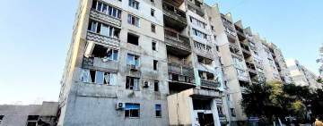 У Сергіївці на Одещині починають відновлювати будинки після ракетного удару