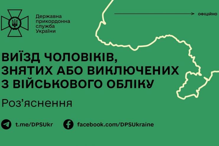 Чи дозволено чоловікові виїзд за кордон, якщо його знято або виключено з військового обліку?