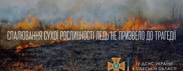 Спалювання сухої рослинності могло призвести до трагедії 