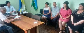 Зустріч в Павлівській громаді з головним державним інспектором Головного управління Держпраці в Одеській області