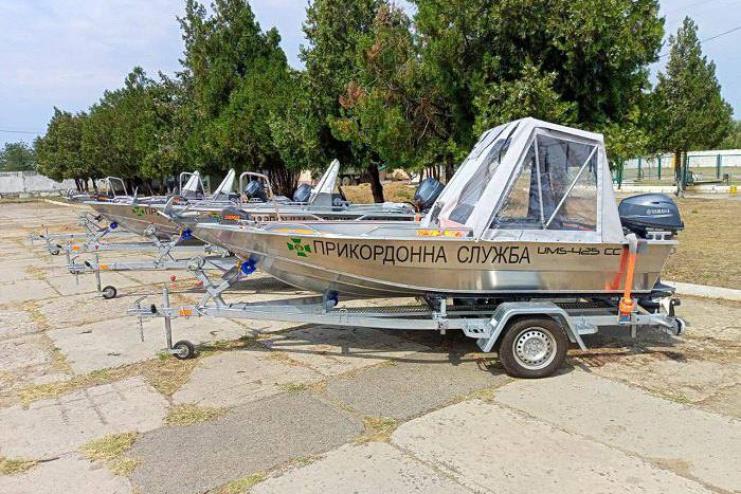 Одеські прикордонники отримали від ЄС чотири патрульні катери