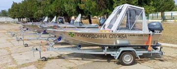 Одеські прикордонники отримали від ЄС чотири патрульні катери