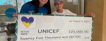 11-річний Чарлі зі США зібрав $25 тисяч для українських дітей