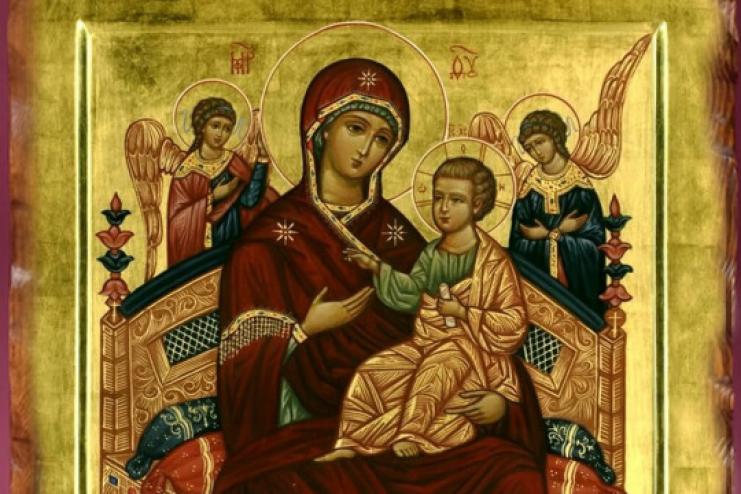 31 августа. Иконы Пресвятой Богородицы "Всецарица"
