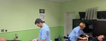 П’ятдесят працівників Одеській митниці долучилися до збору крові для ЗСУ