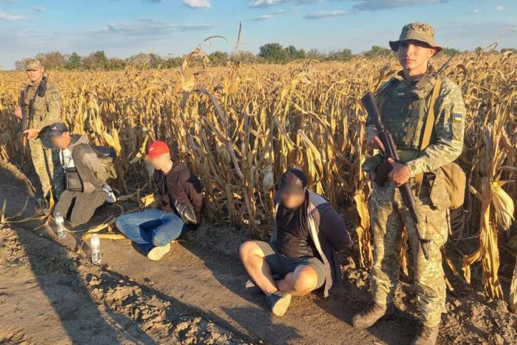 Ізмаїльські прикордонники у Болградському районі  знову зібрали «урожай із ухилянтів»