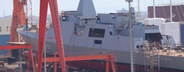 У Туреччині показали корпус майбутнього флагмана ВМС України "Гетьман Іван Мазепа"